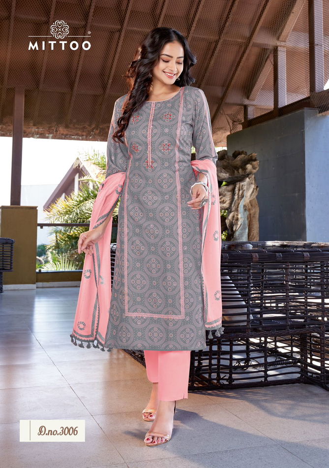 Glamour Style By Mittoo Muslin Printed Designer Kurti With Bottom Dupatta Wholesale Shop In Surat